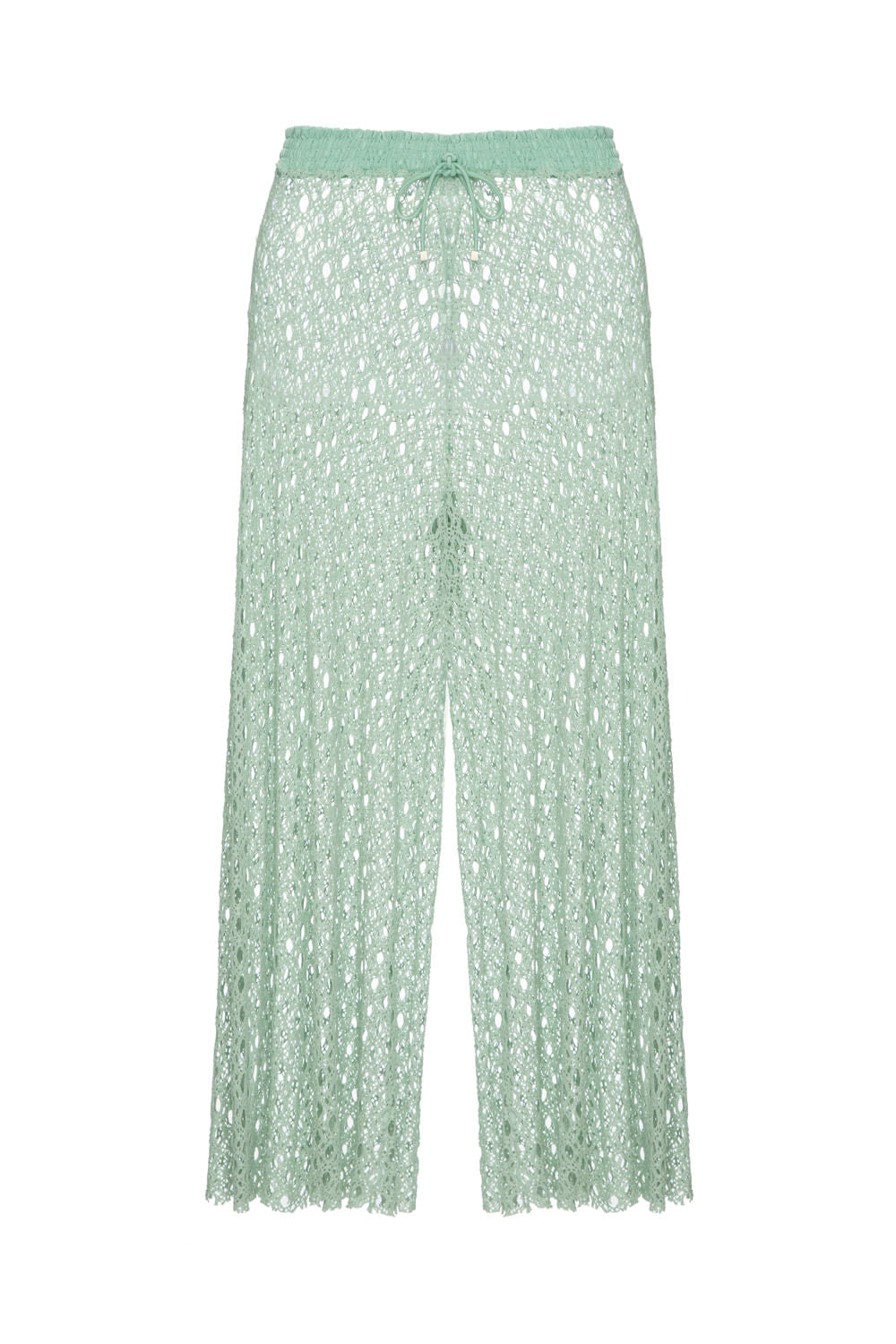 CALÇA TELA LYCRA FEMME VERDE