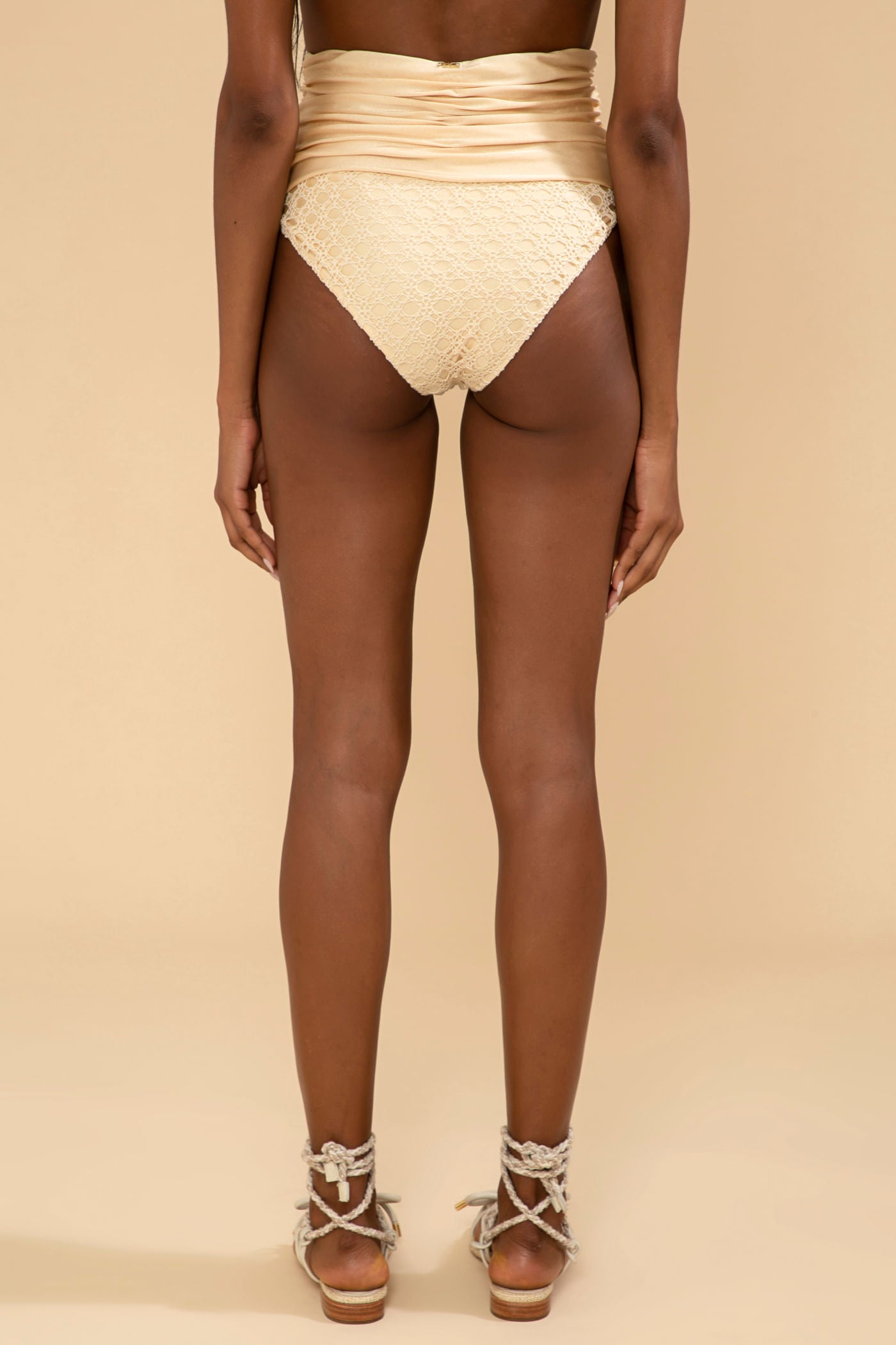 HOT PANTS ARGOLA LYCRA FEMME OFF WHITE
