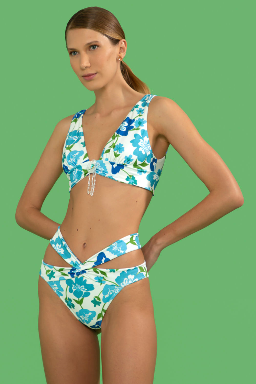 TOP BEACH PATBO V23 OFF WHITE