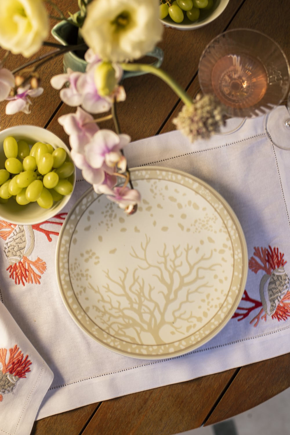 PRATO RASO CORAL MAR TROPICAL UNICA