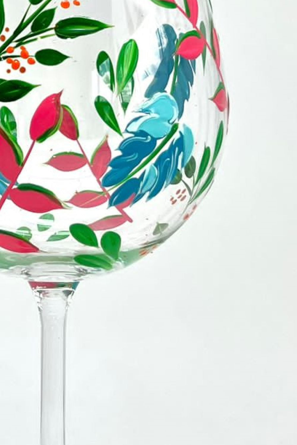 TAÇA ALTA TROPICÁLIA CRISTAL