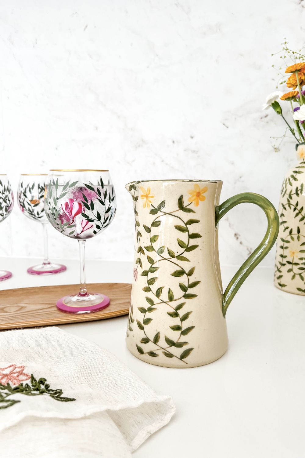 JARRA CORAÇÃO JASMINE NATURAL