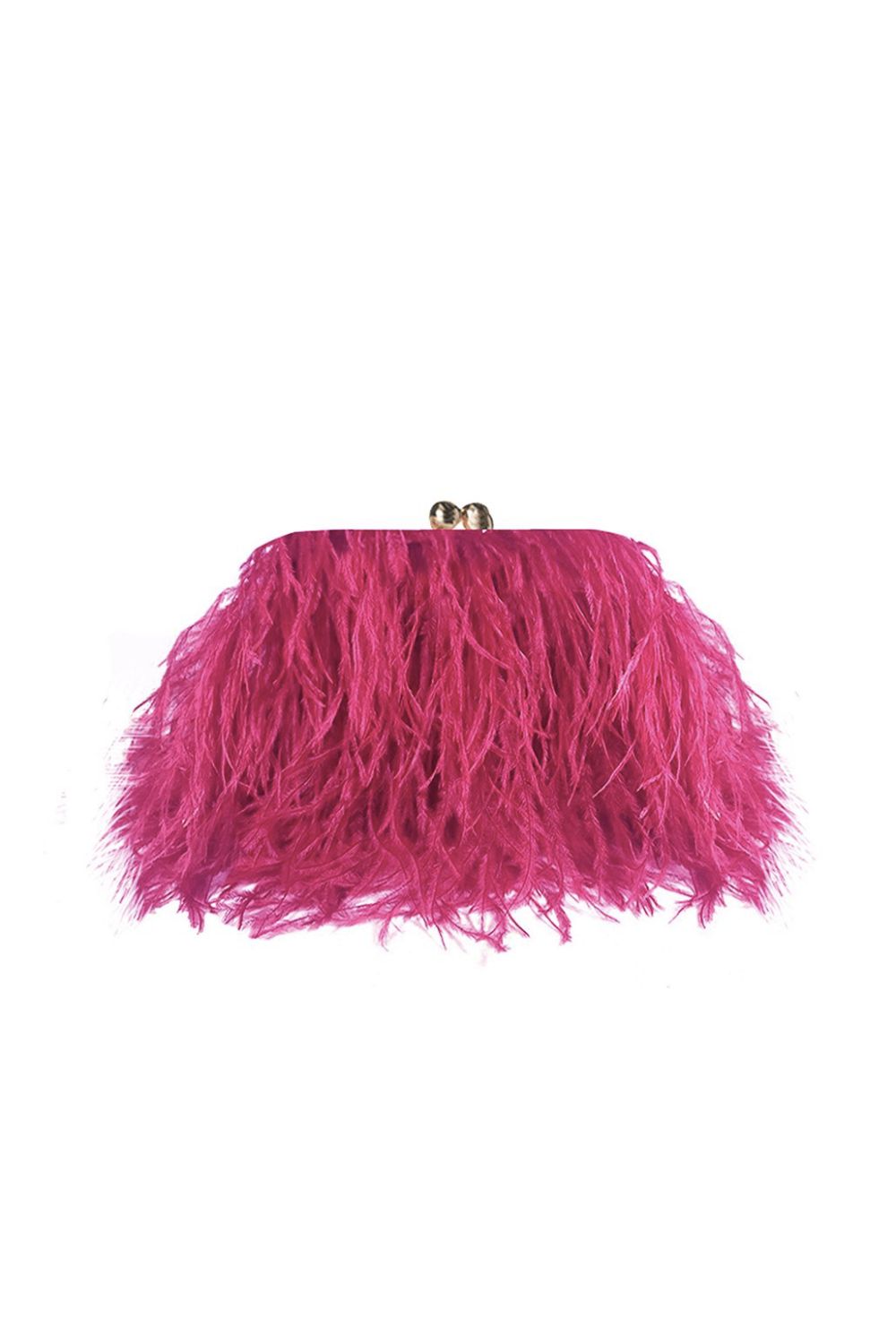 BOLSA CHARLOTTE FEATHER PINK