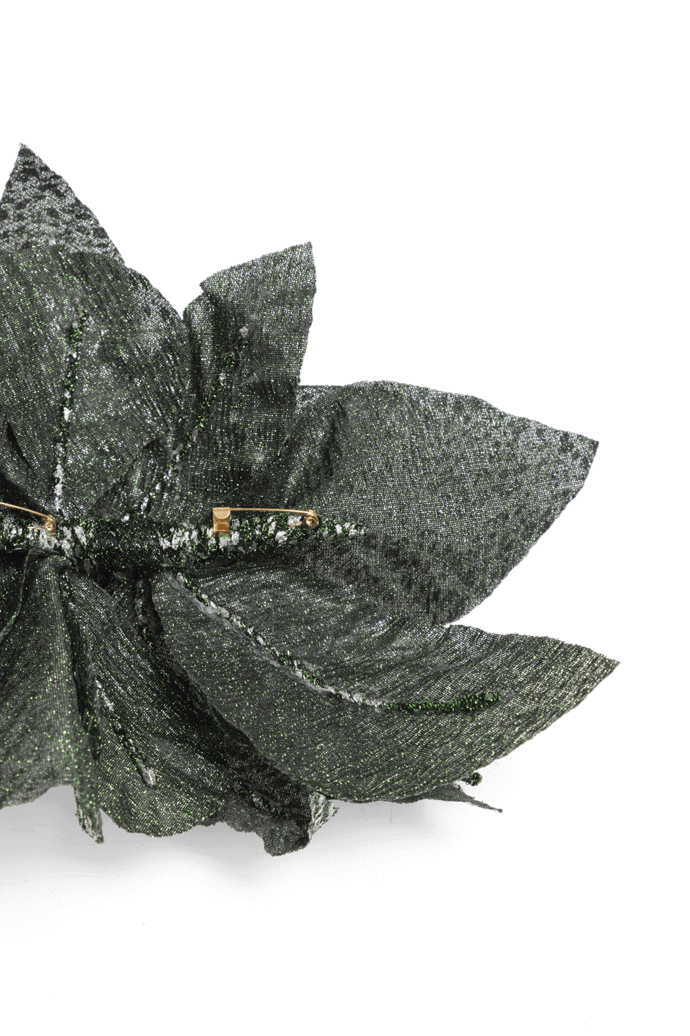 BROCHE FLOR TULE ORIGAMI TULE MARANT VERDE