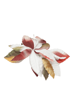 BROCHE FLOR ORIGAMI SILVA OFF WHITE