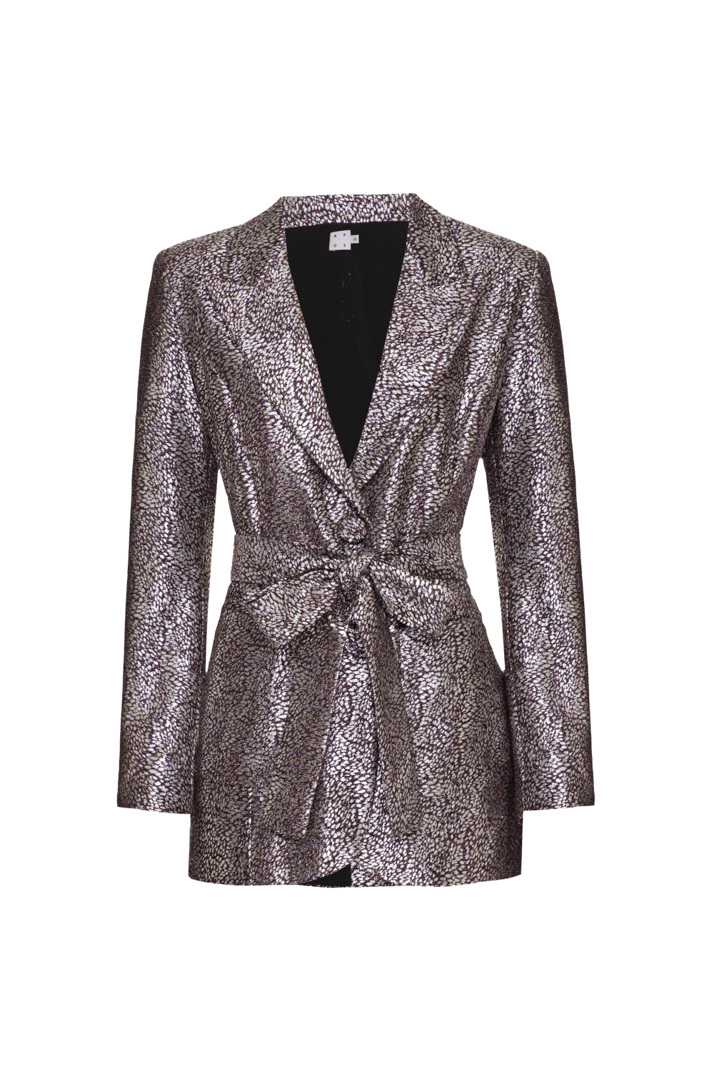Blazer faixa tule zoe uva