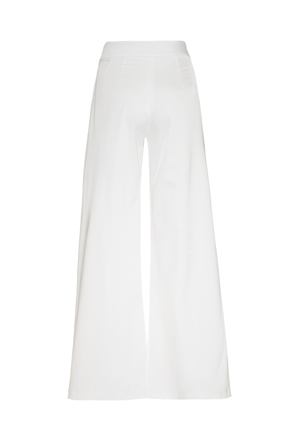 CALÇA AMPLA CETIM MONALISA OFF WHITE
