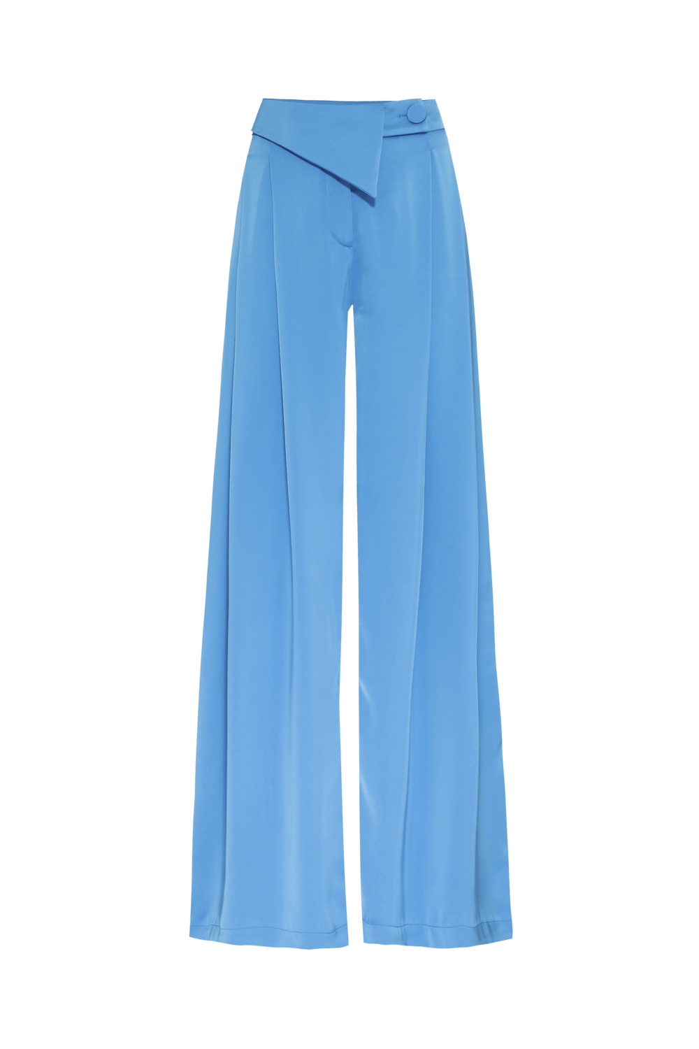 CALÇA AMPLA CETIM MONALISA CELESTE
