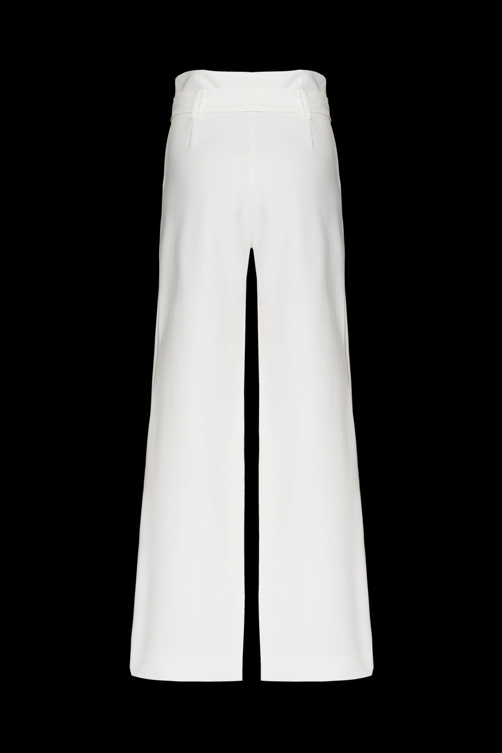 CALÇA AMPLA PREGAS LOYAL CREPE OFF WHITE