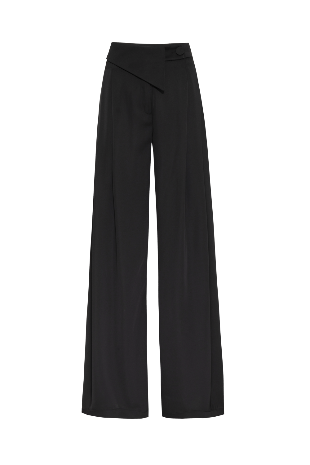 CALÇA AMPLA PREGAS LOYAL CREPE PRETO