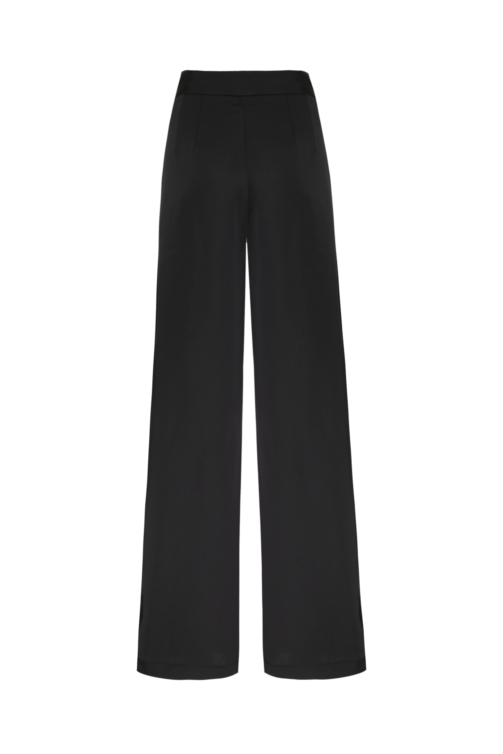 CALÇA AMPLA PREGAS LOYAL CREPE PRETO