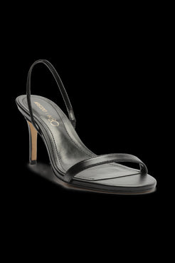 SANDÁLIA SALTO FINO PRETO