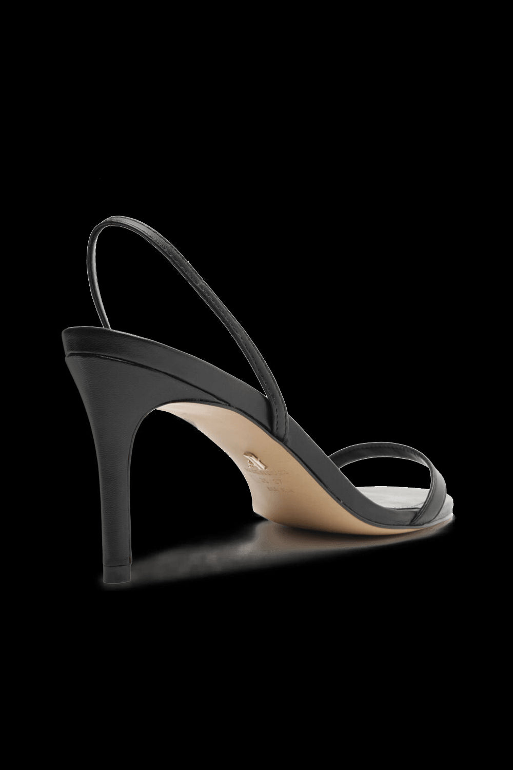SANDÁLIA SALTO FINO PRETO
