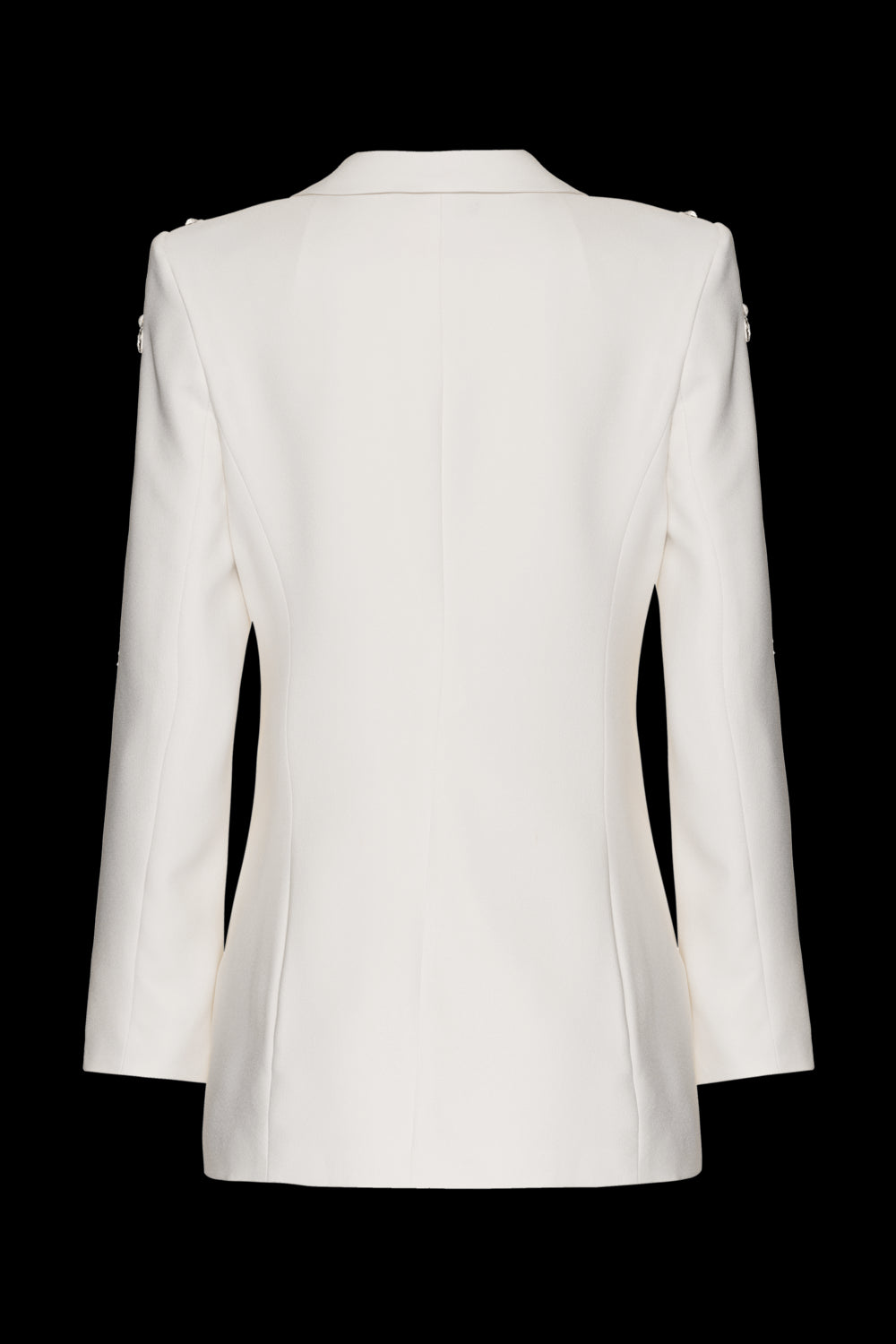 BLAZER BORDADO CREPE DESIRE OFF WHITE