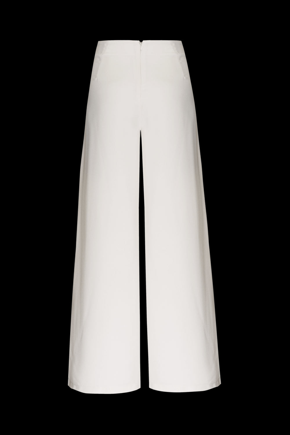 CALÇA AMPLA CREPE DESIRE OFF WHITE