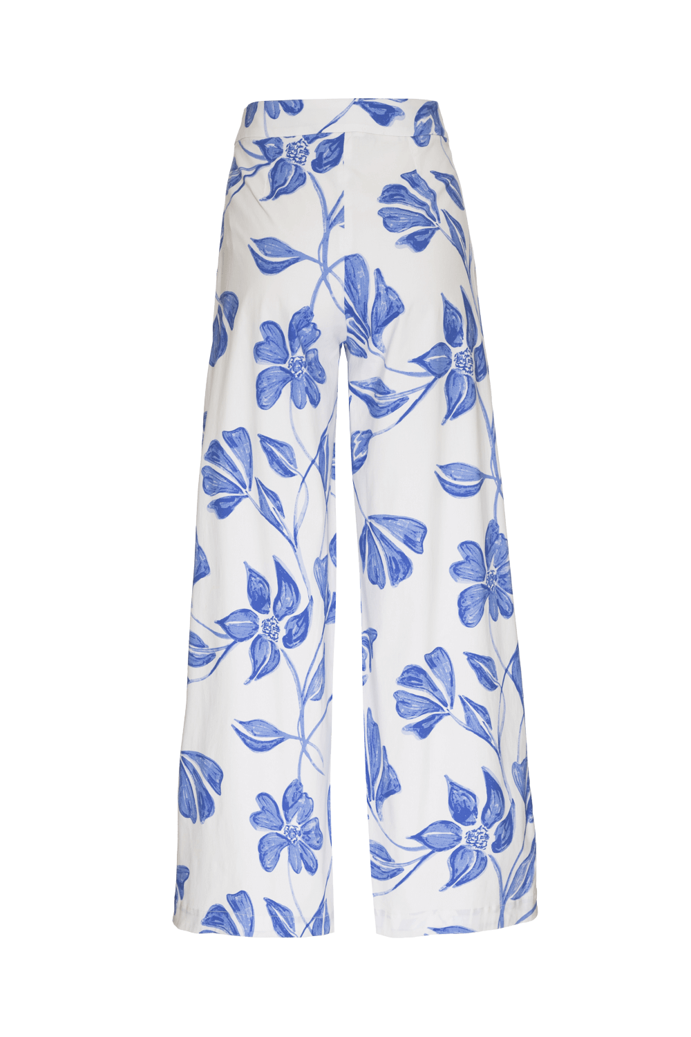 CALÇA AMPLA SUZY FLOWER OFF WHITE