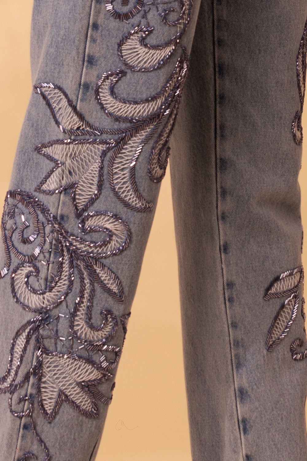 CALÇA CURTA ESSENTIAL DENIM AZUL