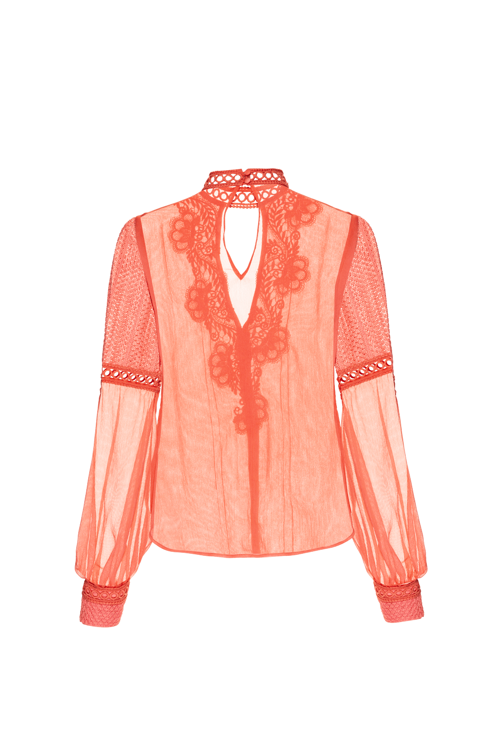 CAMISA ENTREMEIOS SILKY RESORT PESSEGO