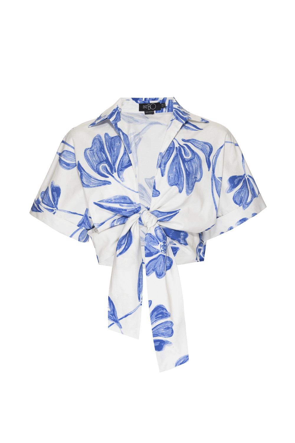 CAMISA AMARRAÇÃO SUZY FLOWER OFF WHITE