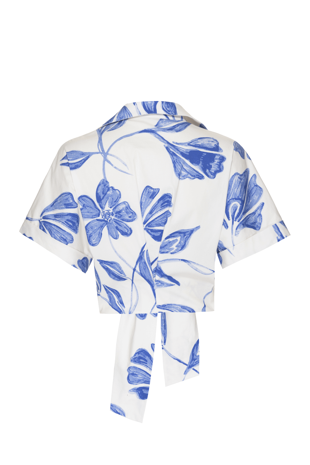 CAMISA AMARRAÇÃO SUZY FLOWER OFF WHITE