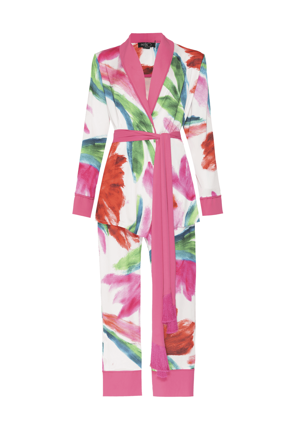 PIJAMA LONGO CETIM ALEGRETTO OFF WHITE