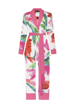 PIJAMA LONGO CETIM ALEGRETTO OFF WHITE