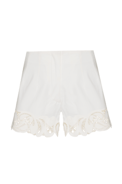SHORT RECORTES TRICOLINE 90's VERSION OFF WHITE