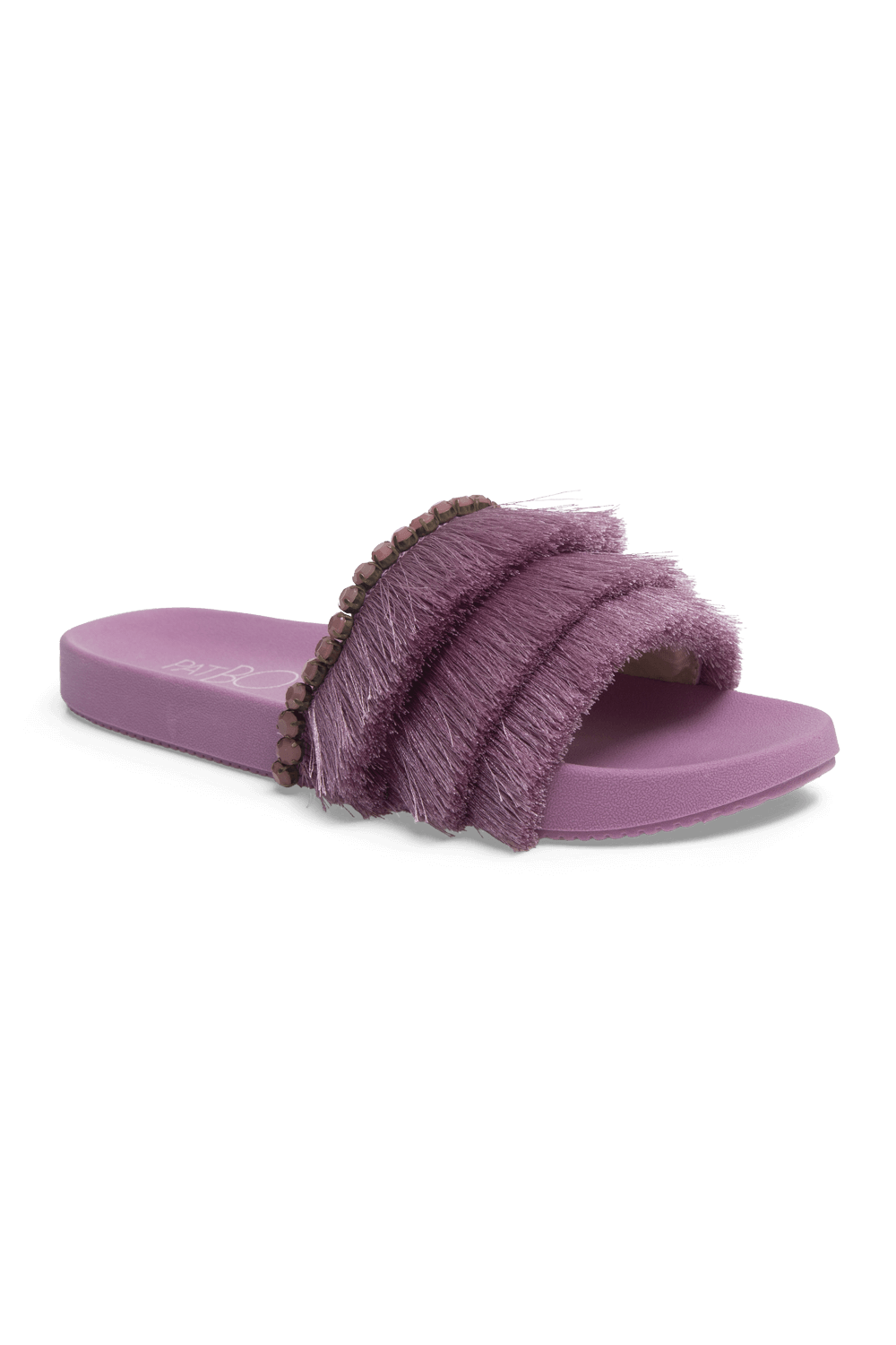 SANDÁLIA PEDRARIA FRANJAS NATURAL SENSES ROXO