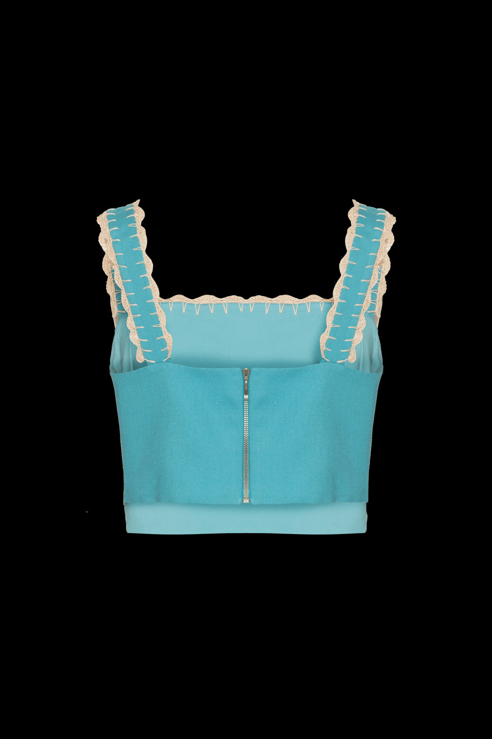 TOP CROPPED LINHO JOY VERDE