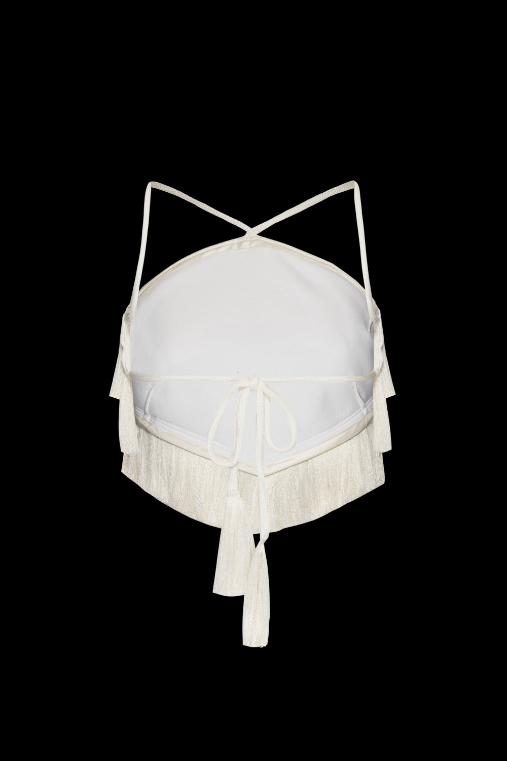 TOP CROPPED FRANJAS MALHA STARRY OFF WHITE
