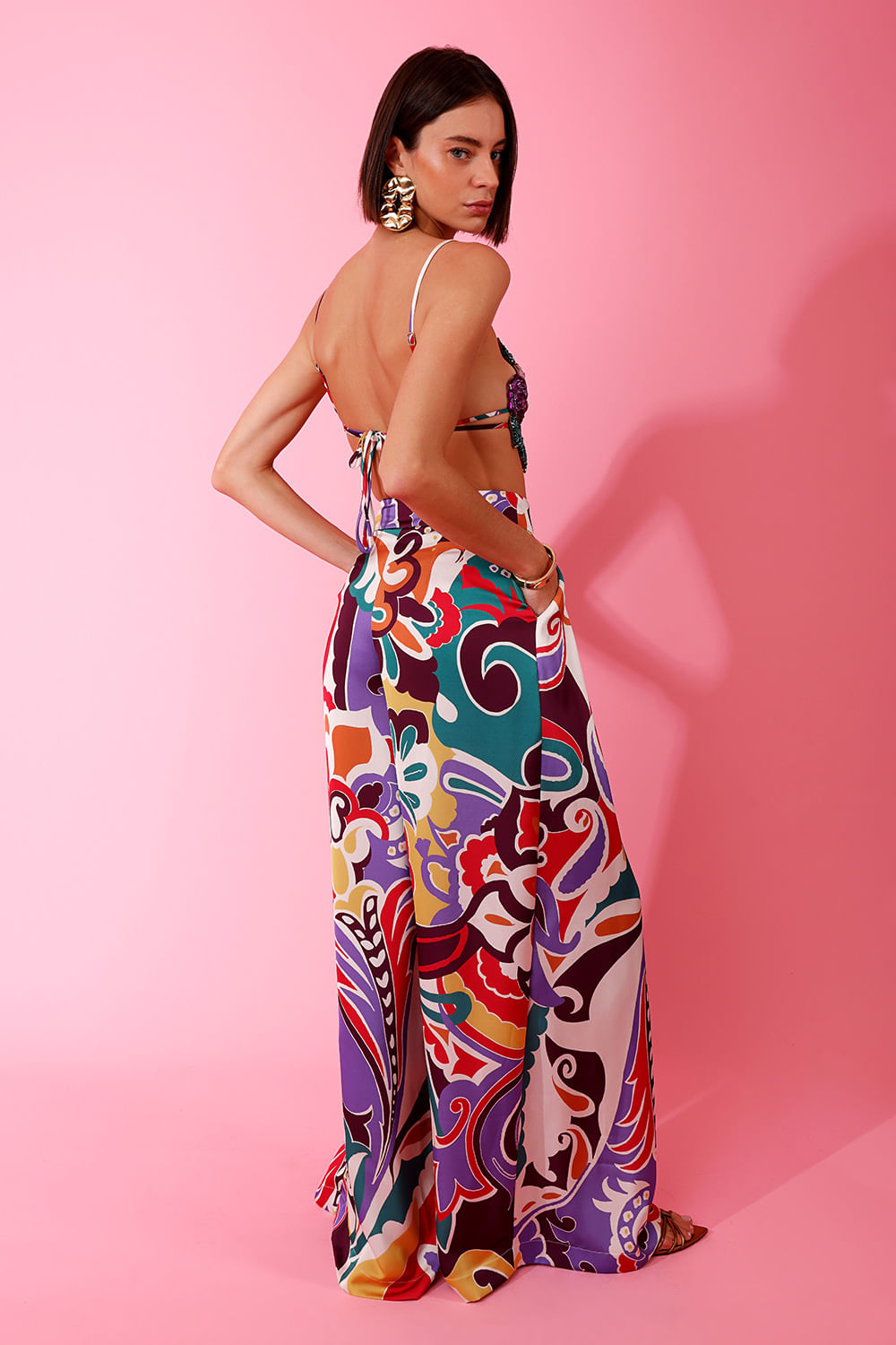 TOP CROPPED BORDADO TOKYO MULTICOR