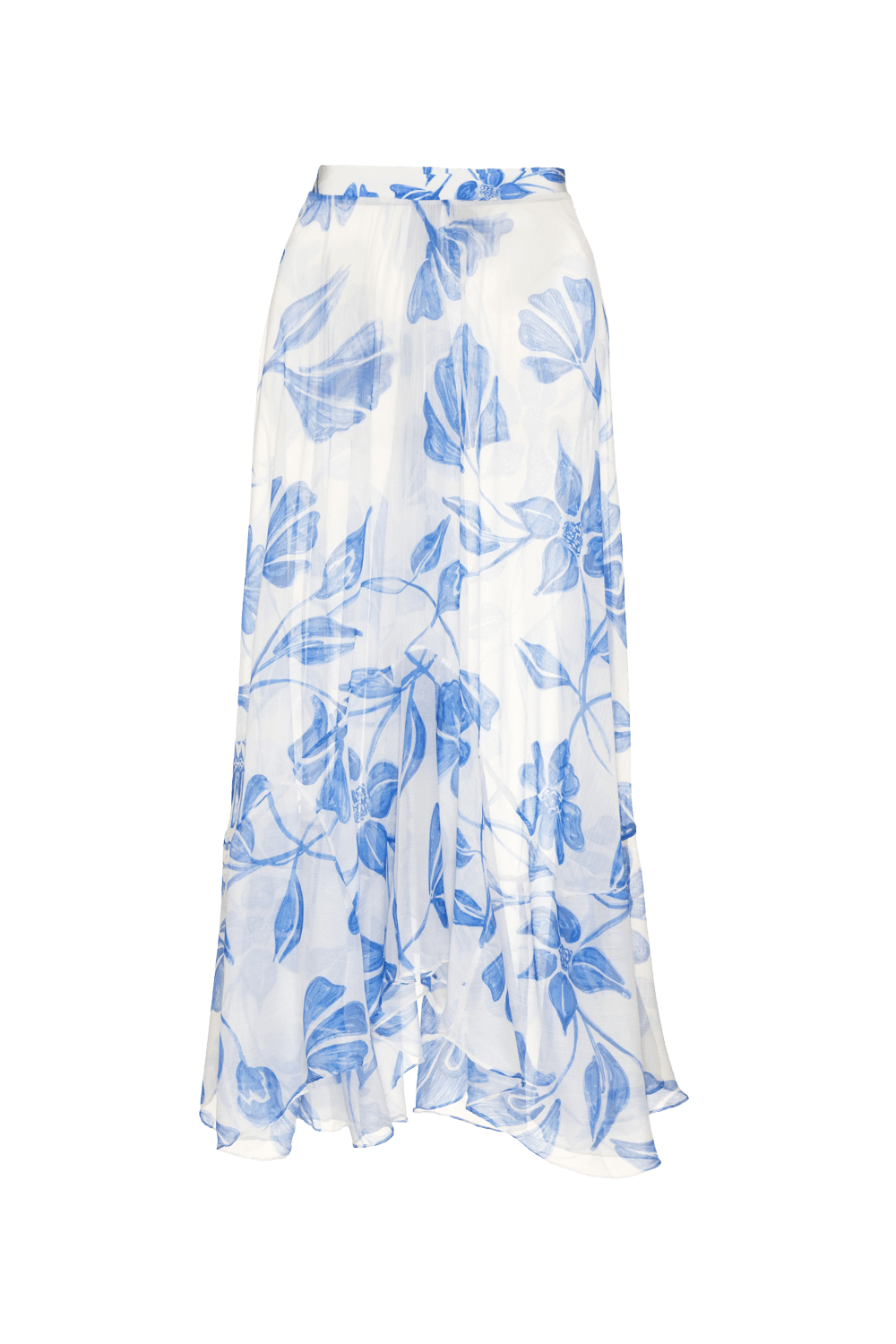 SAIA LONGA BABADO SUZY FLOWER OFF WHITE