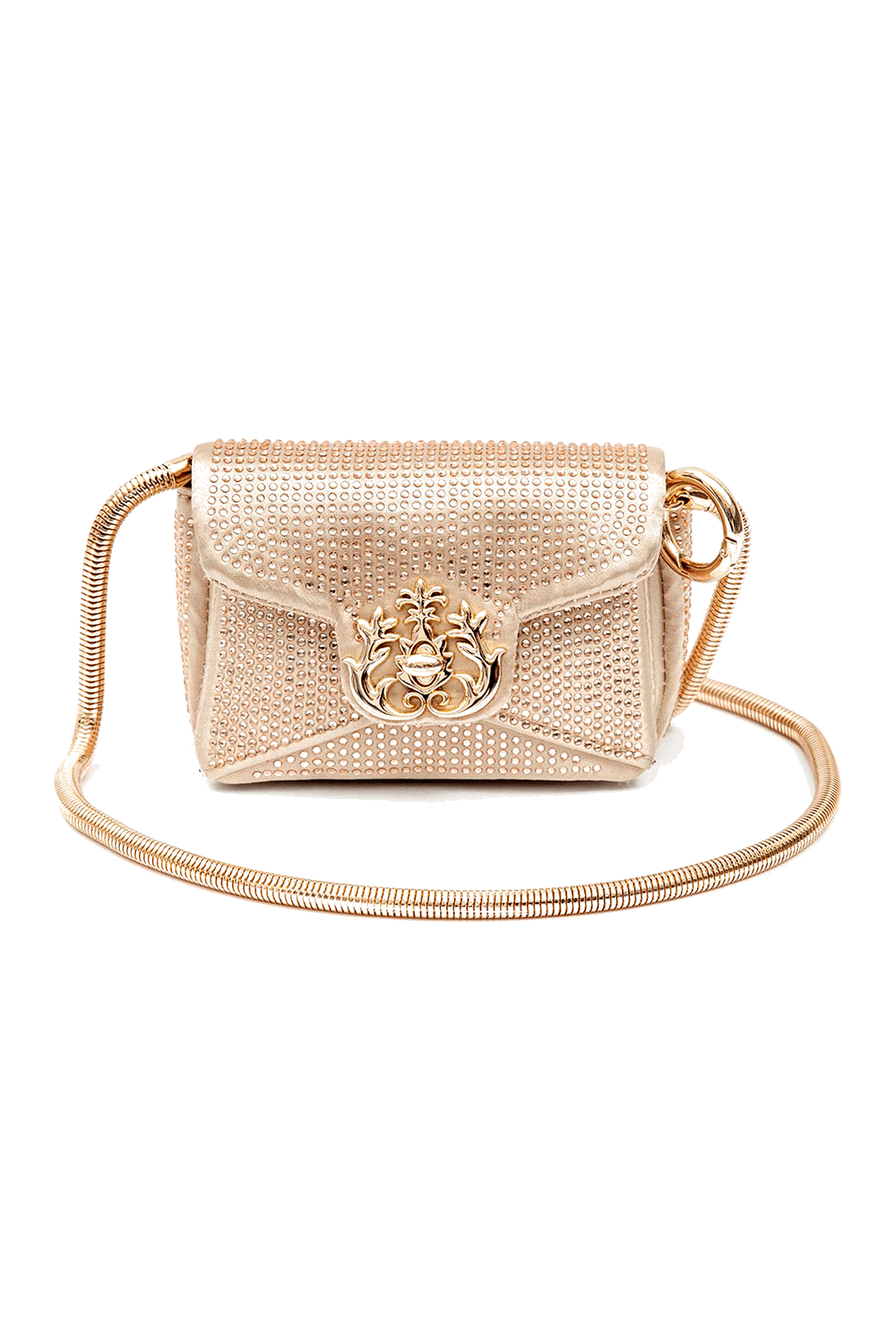 BOLSA NANO CRISTAL NUDE