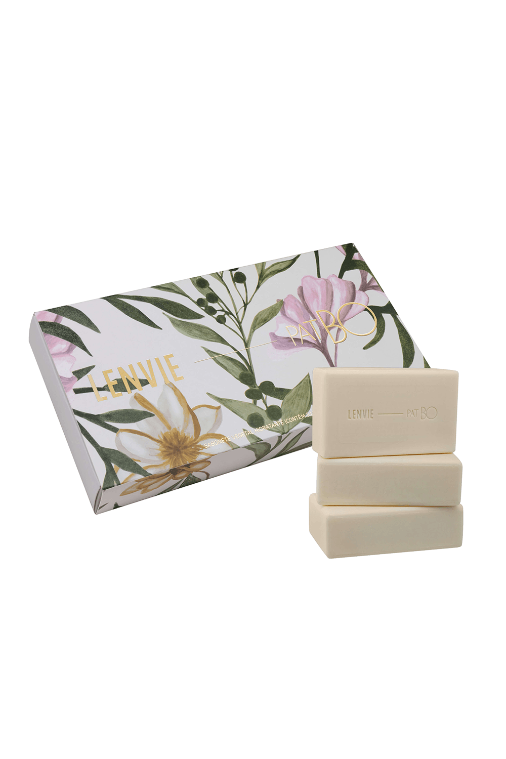 KIT SABONETE VEGETAL HIDRATANTE EM BARRA (Contém 3 unidades de 150g) COR UNICA