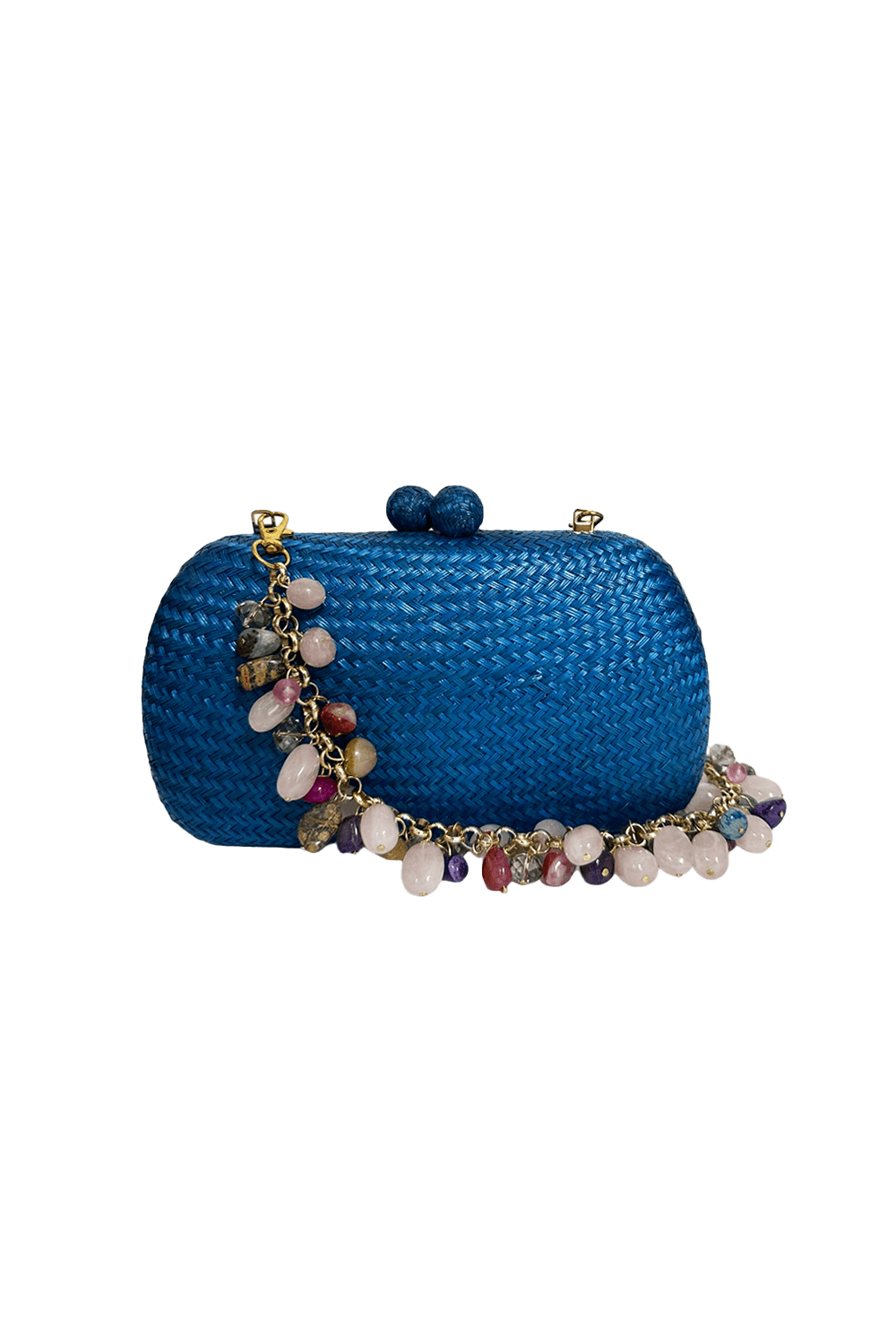BOLSA CLUTCH JOSEPHINE BUN BLUE