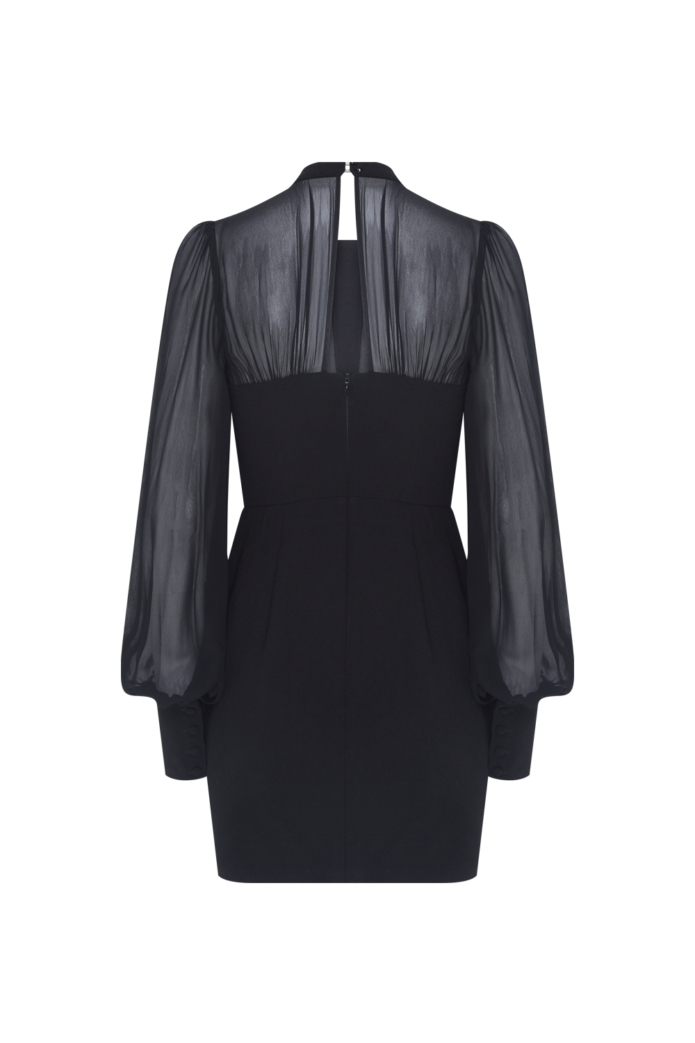 VESTIDO CURTO GOLDENTIME PRETO