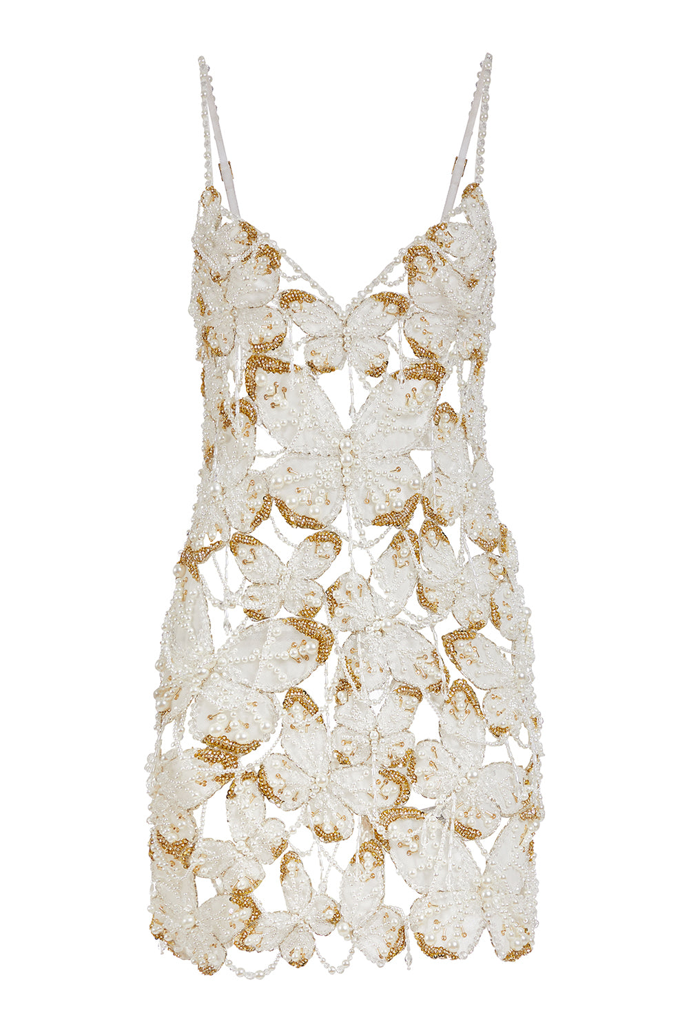 VESTIDO CURTO TULE OFF WHITE