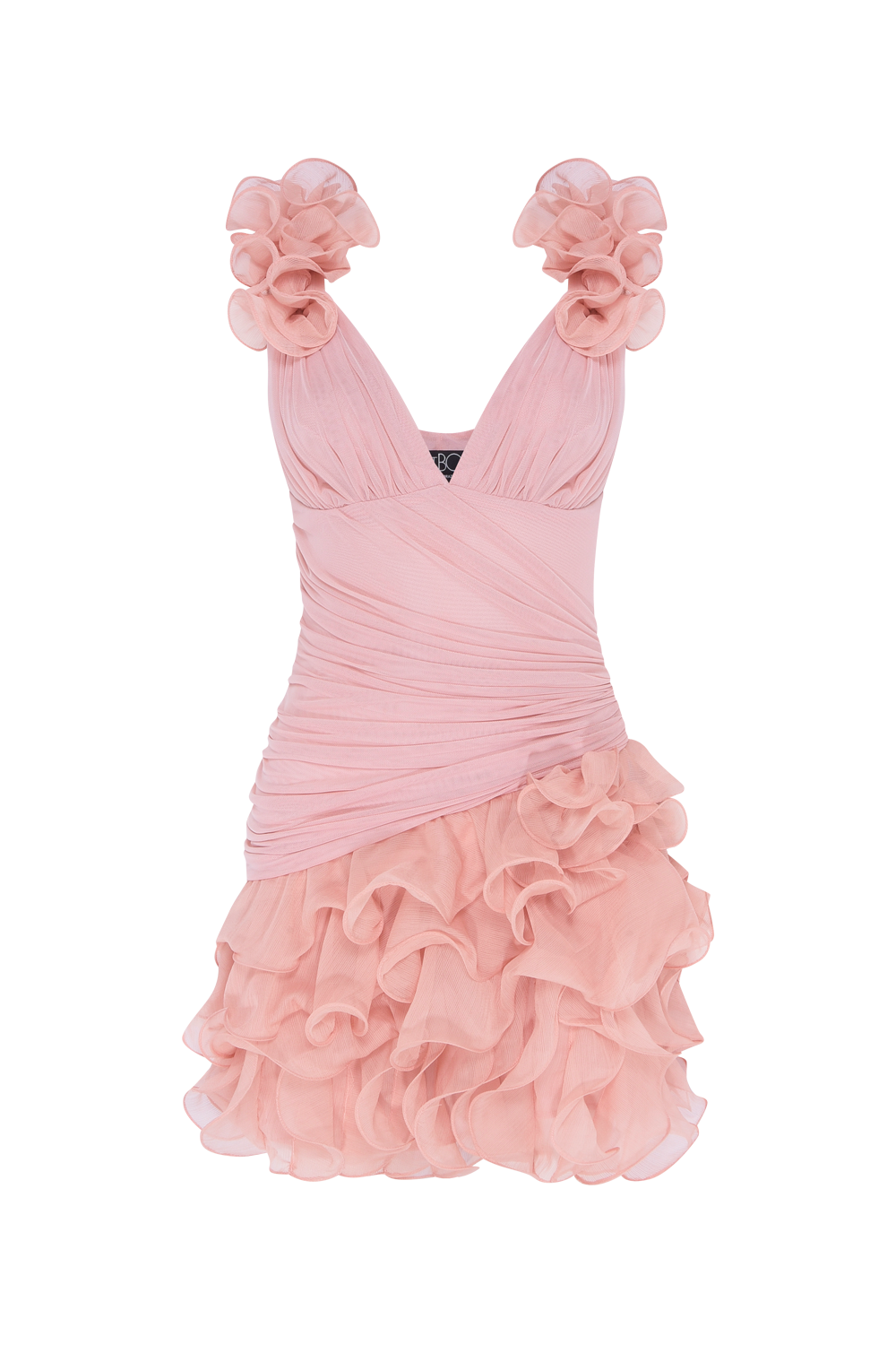 VESTIDO CURTO CHIFFON DAYDREAM LARANJA CLARO
