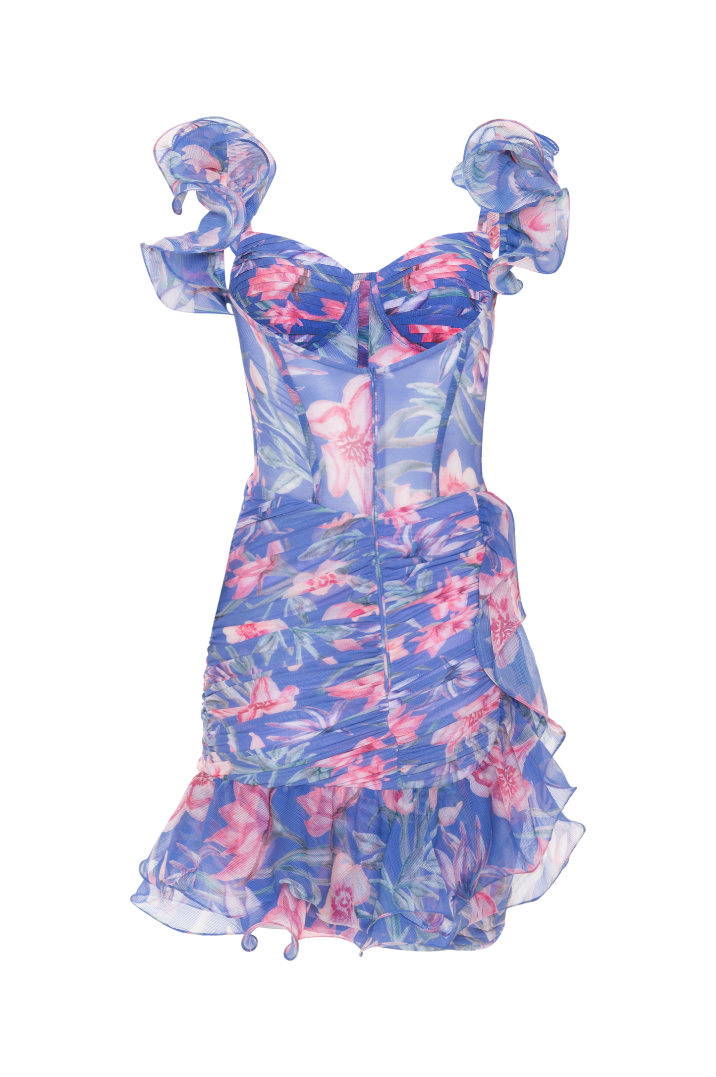 VESTIDO CURTO AMARYLLIS AZUL