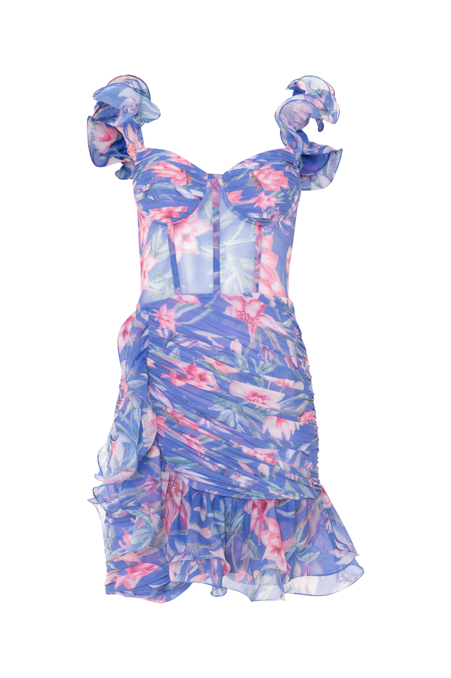 VESTIDO CURTO AMARYLLIS AZUL