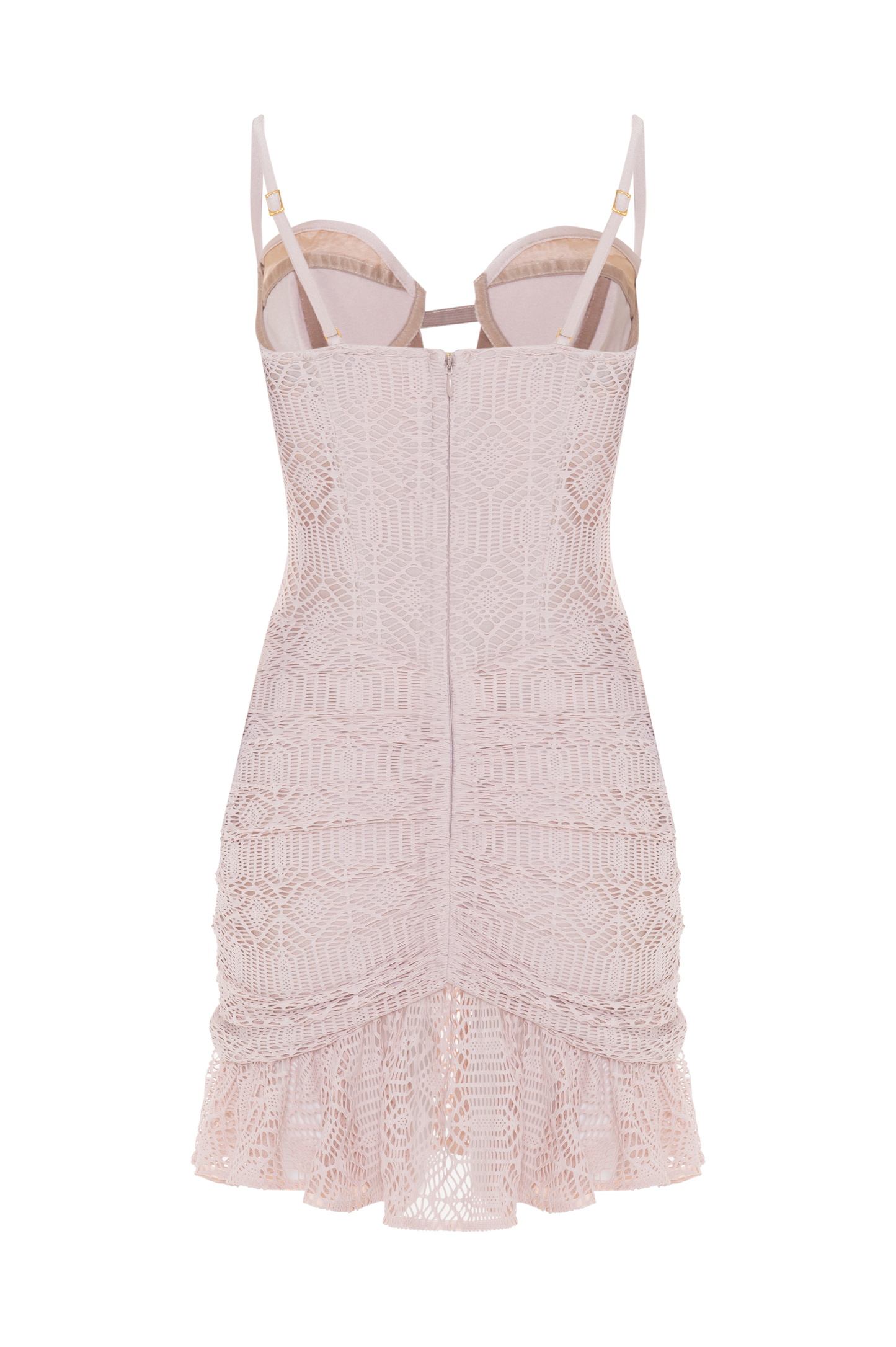 VESTIDO CURTO SAMBA FRINGE OFF WHITE