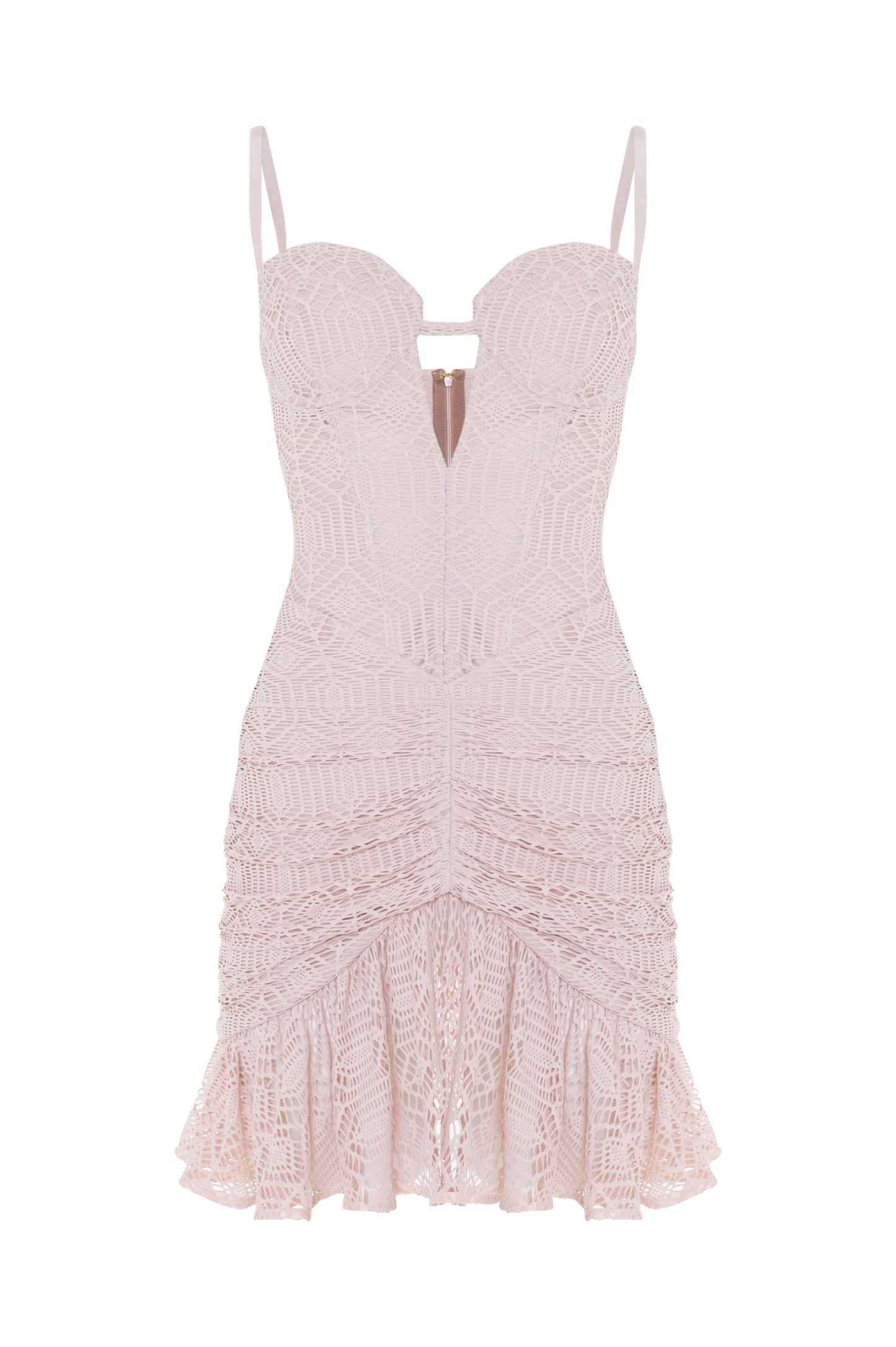 VESTIDO CURTO SAMBA FRINGE OFF WHITE