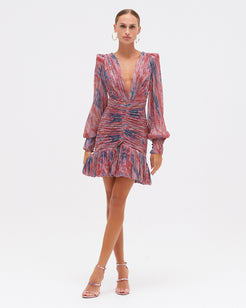 VESTIDO CURTO TWIST ROSA