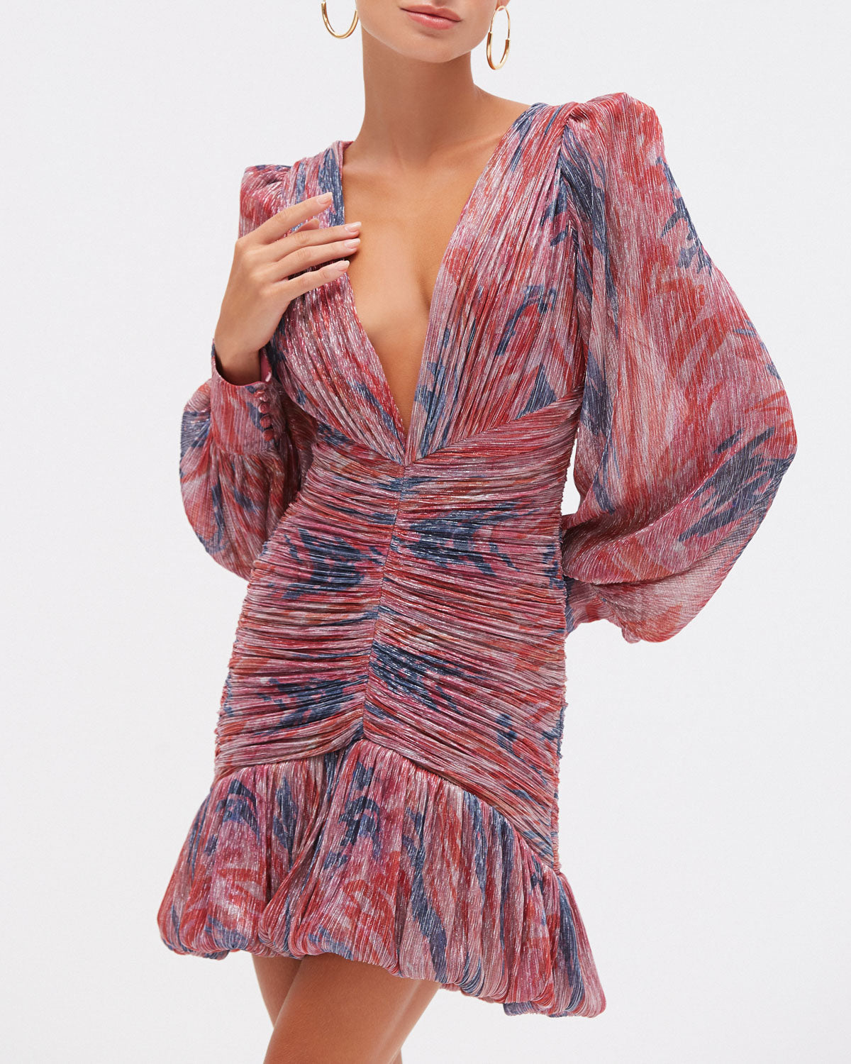 VESTIDO CURTO TWIST ROSA
