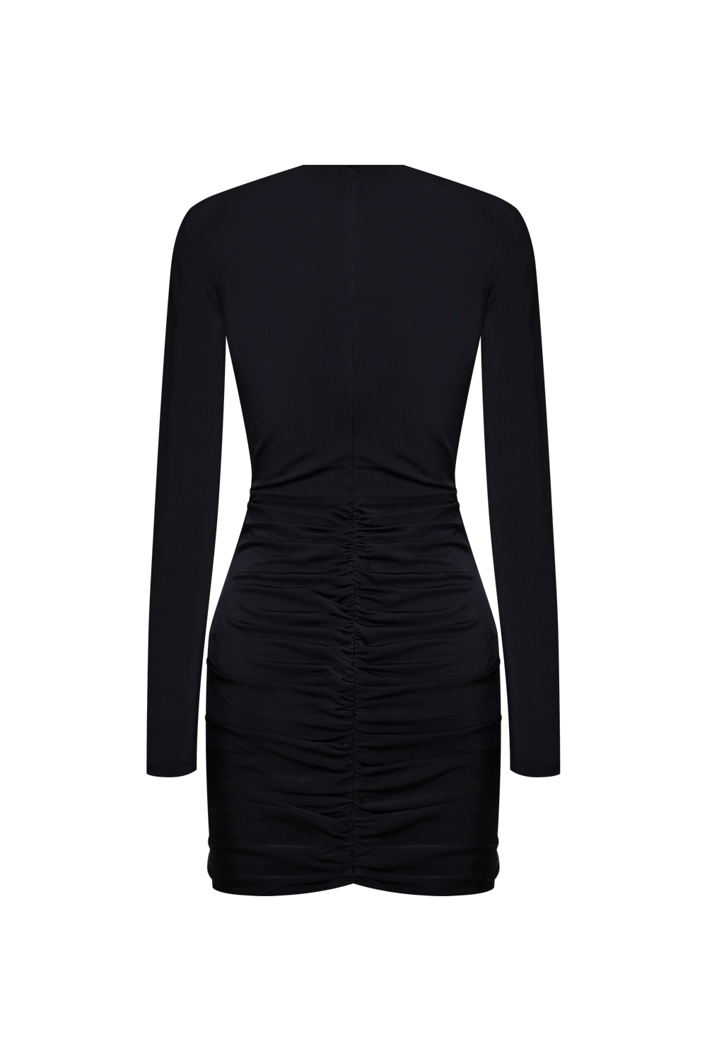 VESTIDO CURTO MOONLIT JERSEY PRETO