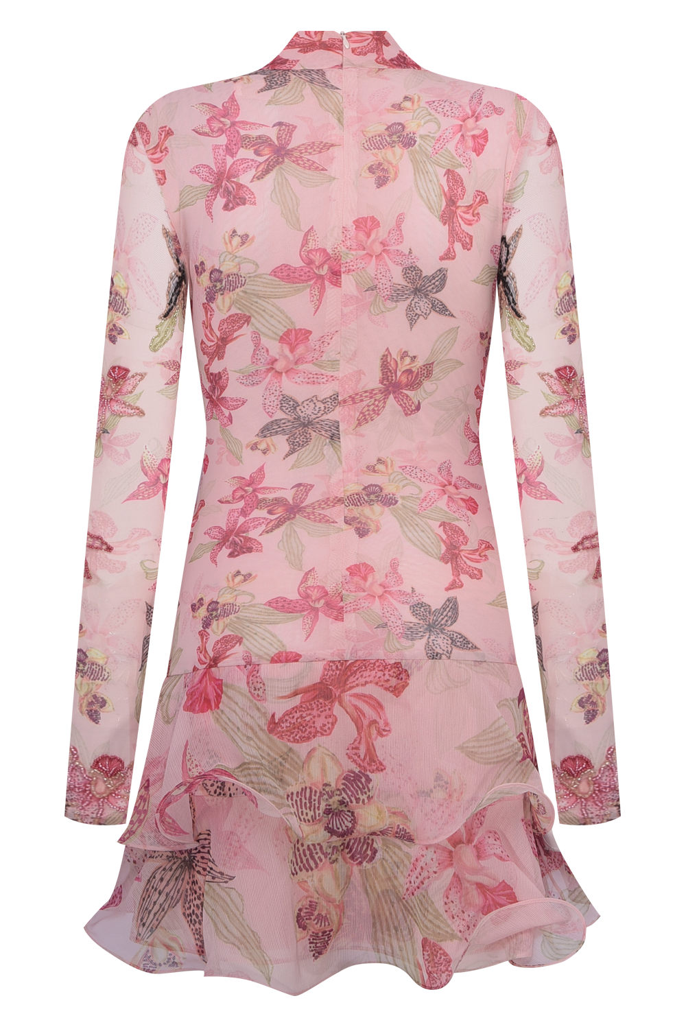 VESTIDO CURTO ORCHID BLOOM ROSE