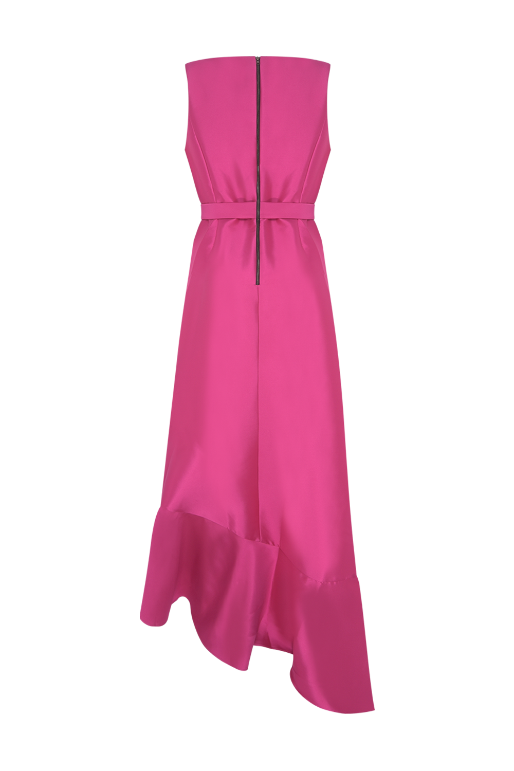 VESTIDO LONGO ZIBELINE MEMORY FUCSIA