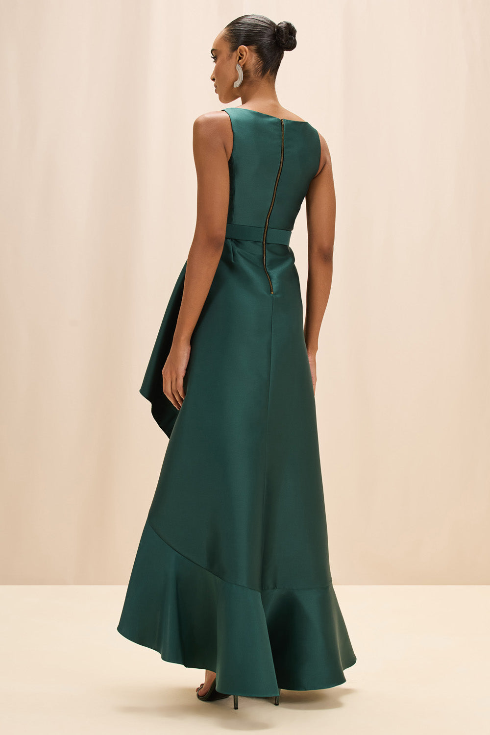 VESTIDO LONGO ZIBELINE MEMORY VERDE