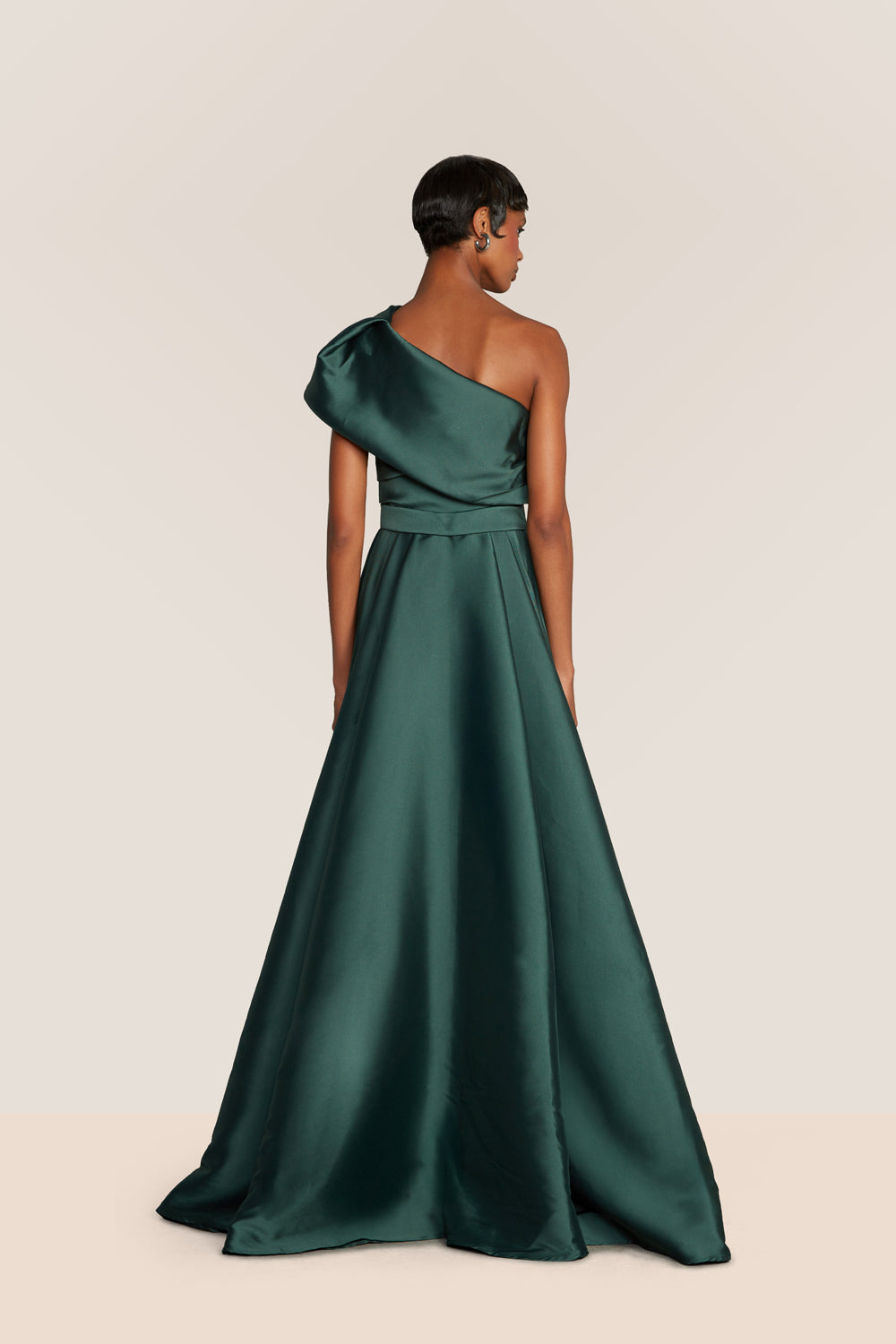 VESTIDO LONGO ZIBELINE MEMORY VERDE
