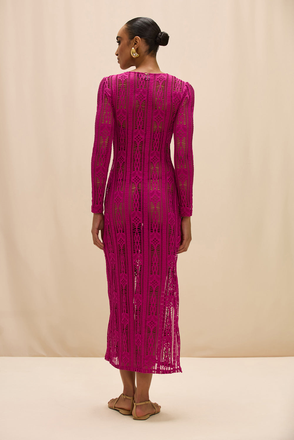 VESTIDO LONGO MALHA MYRA ROSA
